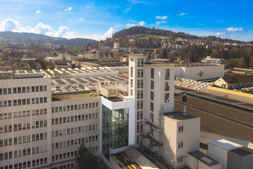 Der Bau des Bühler Grain Innovation Center geht in die letzte Runde